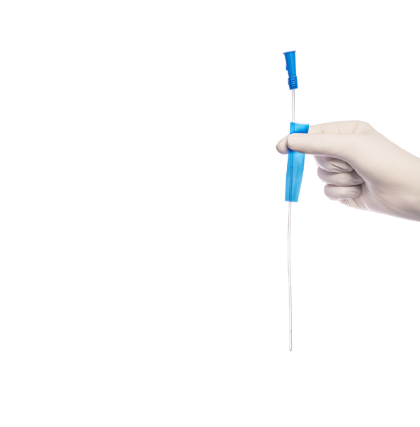 Hydrophilic Coated Nelaton with Water Sachet,30cm (Paediatric) 8FR