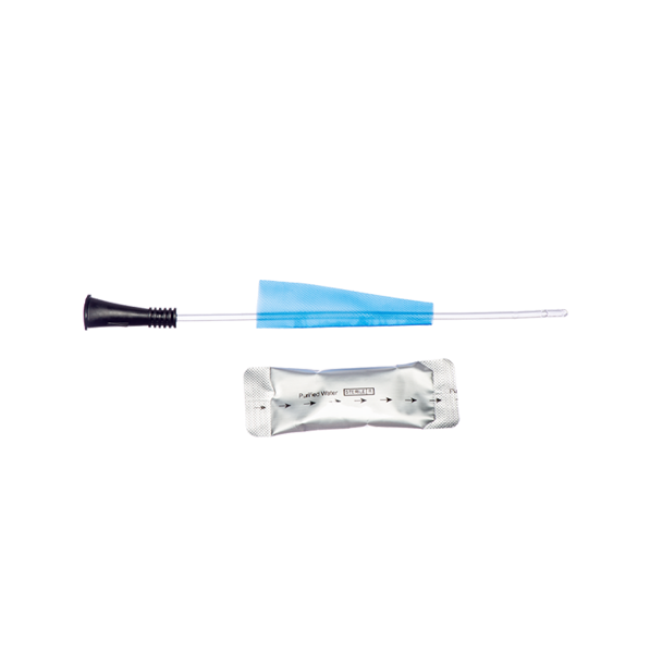 Hydrophilic Nelaton Catheter with Water Sachet, 18cm (Female) 10Fr