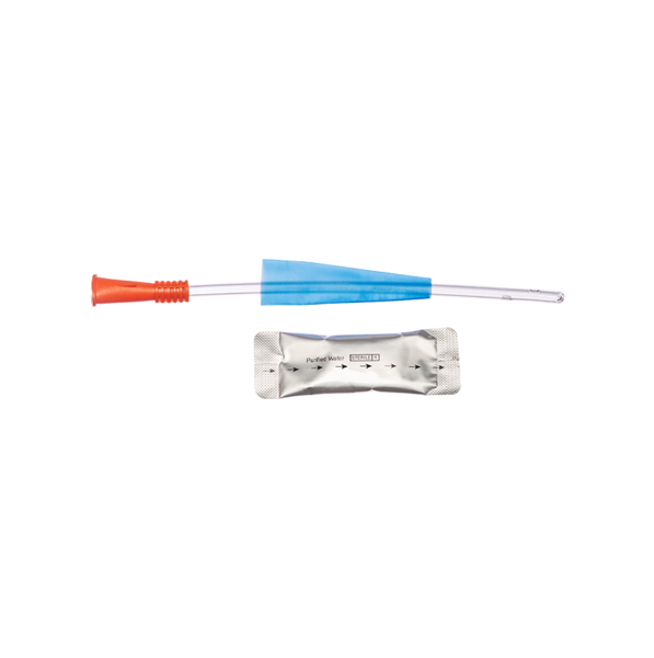 Hydrophilic Nelaton Catheter with Water Sachet, 18cm (Female) 16Fr