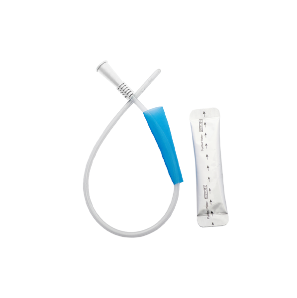 Hydrophilic Nelaton Catheter with Water Sachet, 40cm (Male) 12Fr