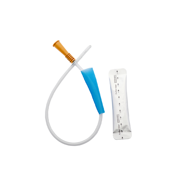 Hydrophilic Nelaton Catheter with Water Sachet, 40cm (Male) 16FR