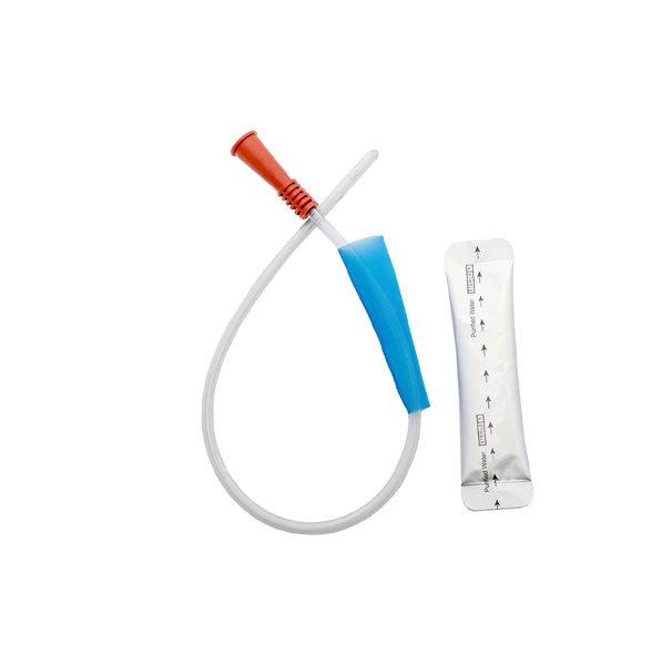 Hydrophilic Nelaton Catheter with Water Sachet, 40cm (Male) 18FR